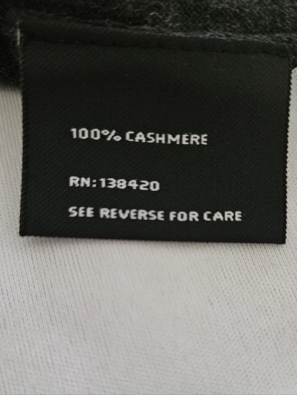 Carlisle Collection 100% Cashmere Sleeveless Sweater Tank Gray S